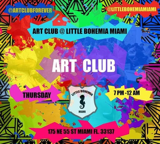 Art Club at Little Bohemia Miami