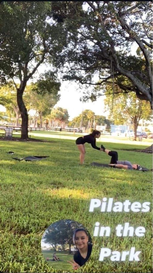 Pilates in the Park 🌳🧘🏻‍♀️